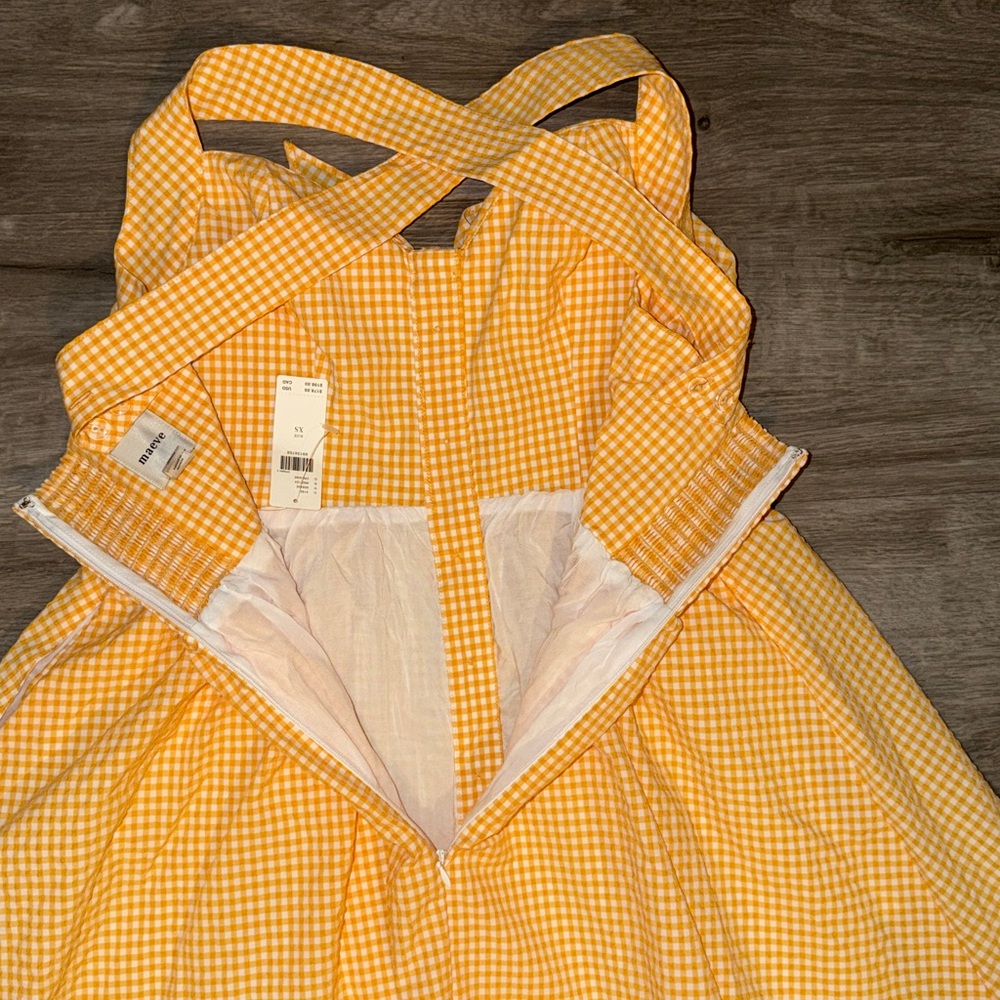 Maeve Halter Bow Front Midi dress - Picture 14 of 14